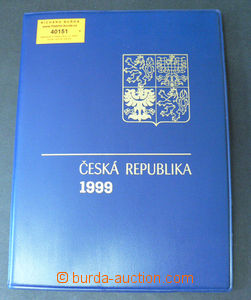 40151 - 1999 ČESKO ročníkové album České pošty 1999, vč. p
