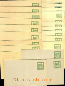 40154 - 1915-16 AUSTRIA sestava 25ks dopisnic polní pošty, Mi.2x