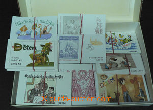 41041 - 1988-2005 ČESKO známkové sešitky (132ks), mnohé vícek
