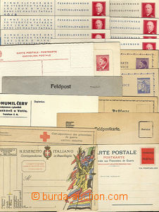 41293 - 1914-48 ČSR II. + ČaM partie 19ks nepoužitých dopisnic