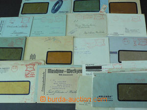 41829 - 1939-44 FRANKOTYPY ČaM sestava 75ks dopisů a lístků s