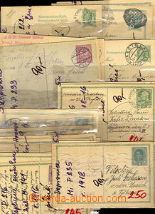 42584 - 1870-1918 AUSTRIA sestava více jak 60ks dopisnic, zálepek