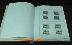 43223 - 1993-95 ČESKO neúplná sbírka na listech Trojan v pérov