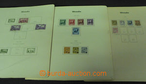 43242 - 1885-1938 MONACO incomplete collection on free sheets, acco