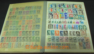 43245 - 1890-1950 OVERSEA sestava zn. v 1 starším zásobníku A4,