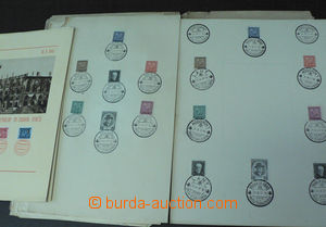 43287 - 1937 COMMEMORATIVE POSTMARKS CZECHOSLOVAKIA 1918-39 various