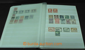 43290 - 1918-50 AUSTRIA menší sbírka v zásobníku Lindner, obsa