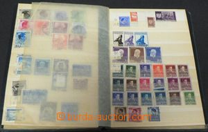 43769 - 1880-1960 ROMANIA small/rare older stockbook A5 with accumu