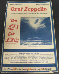 44021 - 1928 Graf Zeppelin Sondernummer der Zeitschrift Unser Schiff