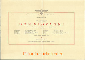 44594 - 1941 DIVADELNÍ PROGRAM on/for premiéru opera Don Giovanni