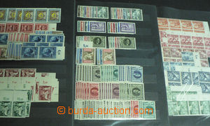 44630 - 1940-44 GERMANY obchodní zásoba zn. DR na 3 výmětových