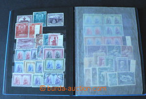 44985 - 1860-1960 SPAIN sestava zn. v malém zásobníku A5, část