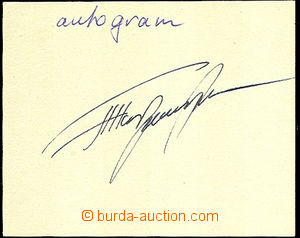 45686 - 1945 POKRYŠČIN A. I. maršál  kartička s vlastnoručním