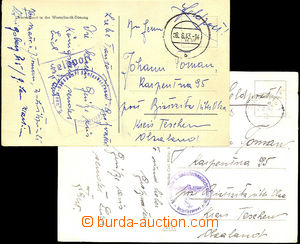 46001 - 1943 U-Boot station Königsberg útvarové raz. na pohlednic