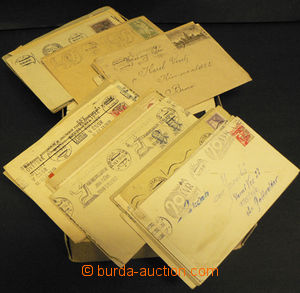 46125 - 1950-80 PŘÍLEŽITOSTNÁ RAZÍTKA sestava 70ks dopisů s p