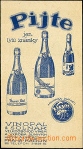 46282 - 1925 COMMERCIAL RECEIPT Vinopal & Solnař, wholesale with wi