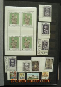 47252 - 1993-2000 SLOVENSKO sestava nepoužitých známek a aršík