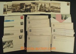 48487 - 1947-50 ČSR II. sestava 8 souborů obrazových dopisnic CD