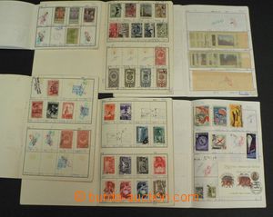 48821 - 1900-70 RUSSIA, SOVIET UNION 6ks výběrových sešitů s v