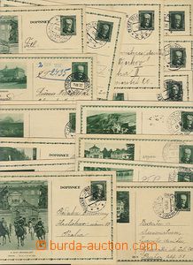 49124 - 1932-33 sestava 17ks různých obrazových CDV s razítky VL