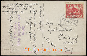 50099 - 1919 řádkové razítko Sekce pro udržování dráhy/ Pre
