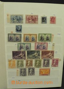 50394 - 1870-1980 SPAIN menší sbírka v 16listovém zásobníku A