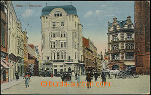 50423 - 1920 Brno - Běhounská street.; Us, bumped corners