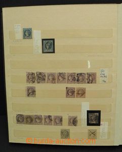 51072 - 1856-68 SPAIN velmi pěkná specializovaná sbírka španě