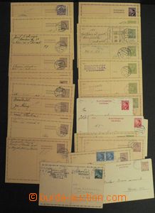 51648 - 1939-45 ČaM partie 28ks použitých celin, např. CDV9 je