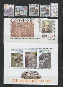 51698 - 1993-94 SLOVAKIA small comp. of stamps and miniature sheets