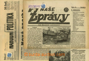 52268 - 1939 comp. 3 pcs of journals, National policy (6.4.1939), Ne