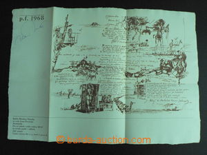 53691 - 1968 PF 1968 editors journal MY67, printing M.Němečka, ver