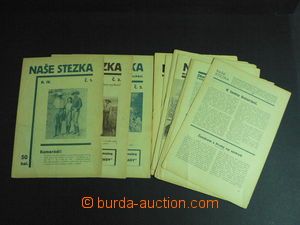 53705 - 1932 NAŠE STEZKA, 11 čísel (1-11) nejstaršího a v té d