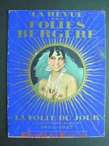 56135 - 1926 La Revue des Folies Bergére 1929-1927, na titulní str