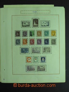 56699 - 1929-47 FINLAND sestava zn. na 13ks volných albových list