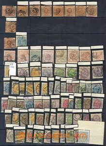 58106 - 1854-1940 DENMARK část sbírky převážně ražených zn