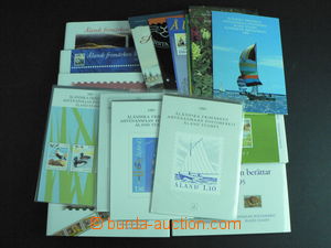 58249 - 1984-2004 ALAND ISL. sestava 11ks ročníkových dárkovýc