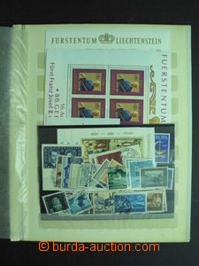 58409 - 1912-70 LIECHTENSTEIN zajímavá partie zn. a aršíků, sv