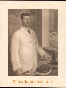 58554 - 1925 SALCMAN: Podobizna průmyslníka pana Tomáše Bati ze