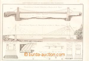 58596 - 1830 comp. 2 pcs of technických drawings, picture insert me