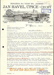 58930 - 1912-43 comp. 4 pcs of decorated invoices firm (Rudolf Salom