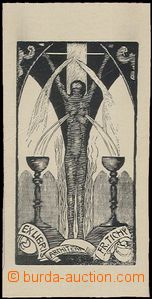 59333 - 1913 VÁCHAL Josef (1884–1969): exlibris architekt Fr. Tic