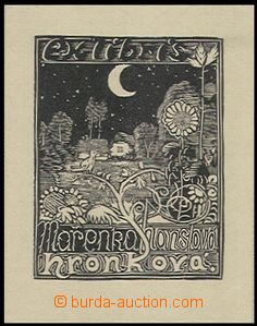 59340 - 1915 VÁCHAL Josef (1884–1969): exlibris Mařenka Hanslov