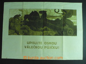 59352 - 1917 poster Upisujte osmou war půjčku!, author M.Lenz, siz
