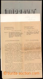 59405 - 1941-51 sestava železničních výkazů a vědecká práce