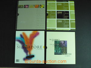 59606 - 1996-99 SINGAPORE 'Collection of Singapore Stamps', comp. 4