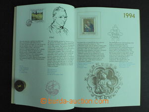 59647 - 2002 CZECH REPUBLIC 10 years Czech post. stamps, gift publi