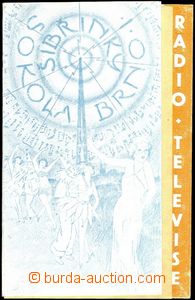 59739 - 1933 invitation card for Sokol carnival in Brno in 1933 with