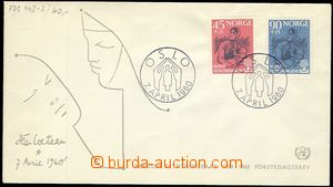60205 - 1939-60 Mi.203-06 a Mi.287-90, 2 kompl. série, svěží + FDC M