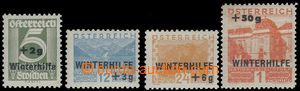 61030 - 1933 Mi.563-566 přetiskové, Zimní pomoc, zn. č. 566 v le